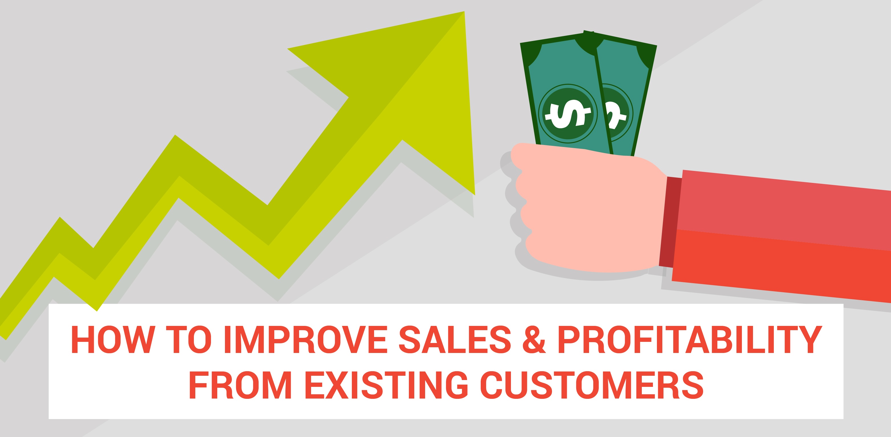 how to improve sales and profitability with existing customers